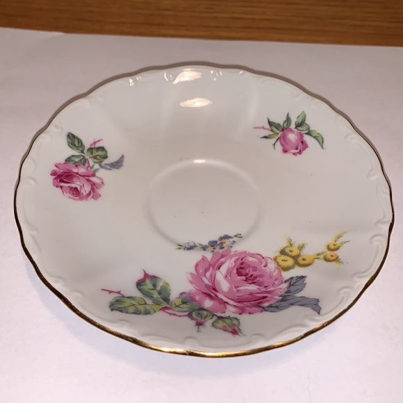 Bohemian China Teacup & Saucers - Picture 2 of 11